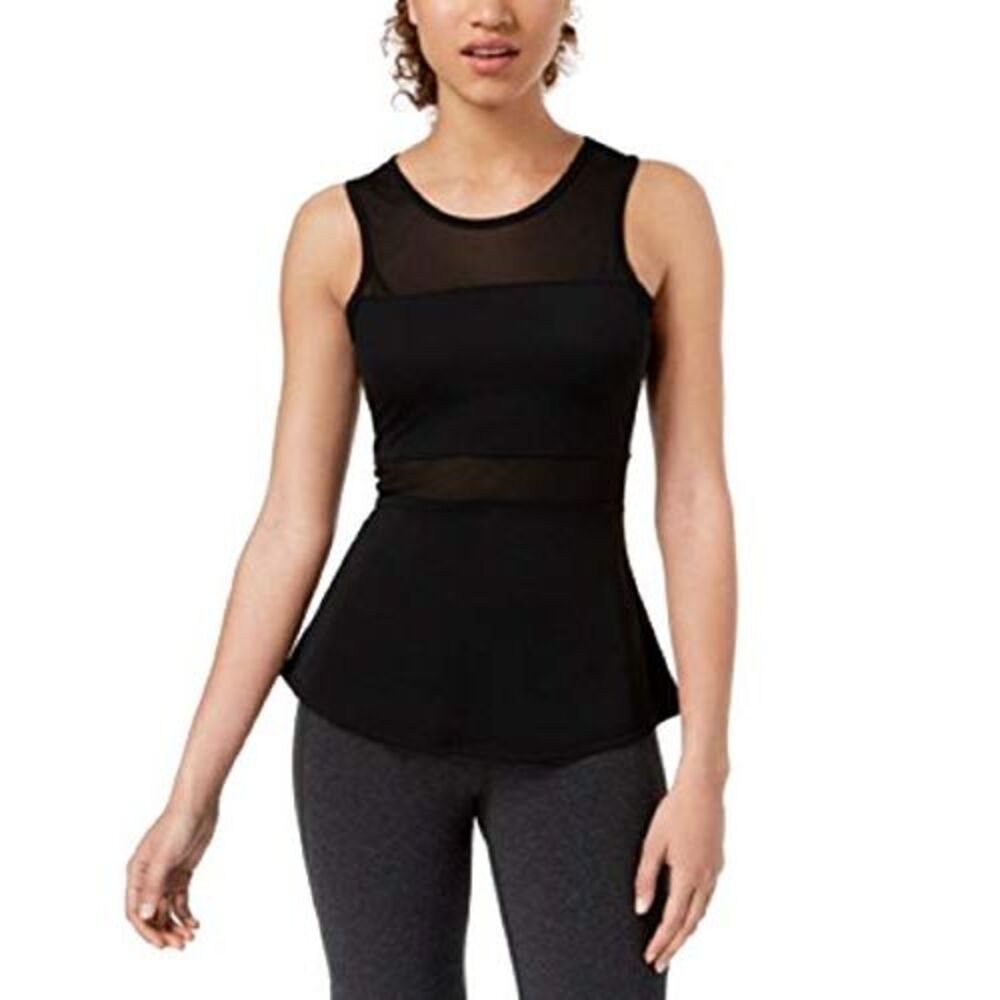 Material Girl Active Juniors Illusion Active Tank Top